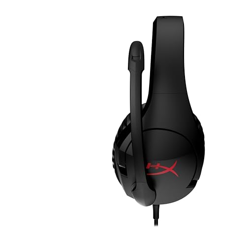 HyperX Cloud Stinger Gaming-Headset mit Kabel, DTS Headphone, Spatial Audio, 53-mm-Treiber, Memory Foam, 7.1 Surround-Sound, Flip-to-Mute-Mikrofon, USB- und 3,5-mm-Anschluss, Schwarz Bild 4