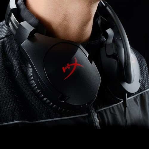 HyperX Cloud Stinger Gaming-Headset mit Kabel, DTS Headphone, Spatial Audio, 53-mm-Treiber, Memory Foam, 7.1 Surround-Sound, Flip-to-Mute-Mikrofon, USB- und 3,5-mm-Anschluss, Schwarz Bild 6