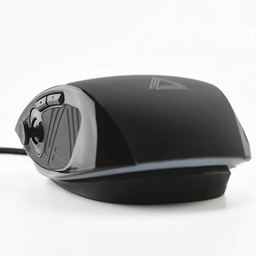 Lexip Pu94 3D gaming Mouse - Kabelgebundene USB-Maus und RGB - Spezielle 3D-Umgebungen und Design-Software - Hohe Präzision - 2 Joysticks, 6 Tasten und 12 programmierbare Richtungen, schwarz Bild 5