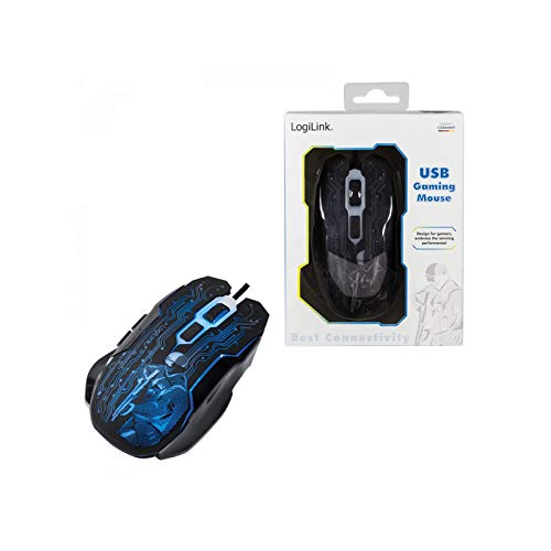 LogiLink ID0137 USB Gaming-Maus, 2400 DPI schwarz Bild 3