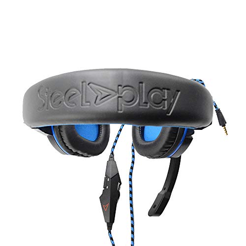 Steelplay HP-41 Kabelgebundenes Gaming-Headset Stereo-Sound Drehmikrofon Bedienelemente 3 5-mm-Klinkenbuchse - Für PS4-Switch Xbox One PC Mac-Laptop-Computer - schwarz n/c Bild 4