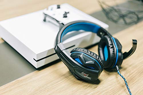 Steelplay HP-41 Kabelgebundenes Gaming-Headset Stereo-Sound Drehmikrofon Bedienelemente 3 5-mm-Klinkenbuchse - Für PS4-Switch Xbox One PC Mac-Laptop-Computer - schwarz n/c Bild 7