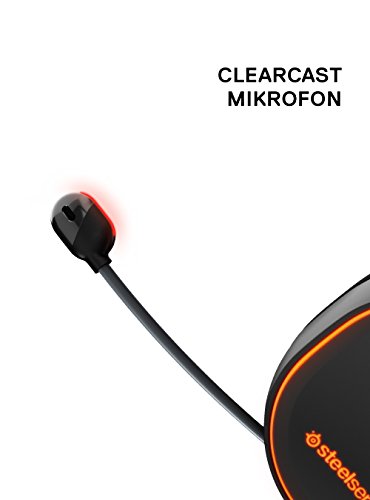 SteelSeries 61444 Arctis 5 [Legacy Edition], Gaming-Headset, RGB-Beleuchtung, DTS 7.1 Surround für PC, PC / Mac / PlayStation 4 / Mobilgerät / VR, Farbe weiß Bild 3