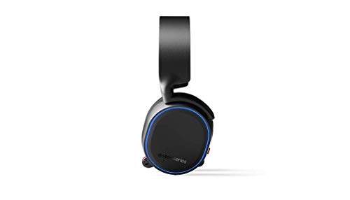 SteelSeries Arctis 5 [Legacy Edition], Gaming-Headset, RGB-Beleuchtung, DTS 7.1 Surround für PC, PC / Mac / PlayStation 4 / Mobilgerät / VR, Farbe schwarz Bild 3
