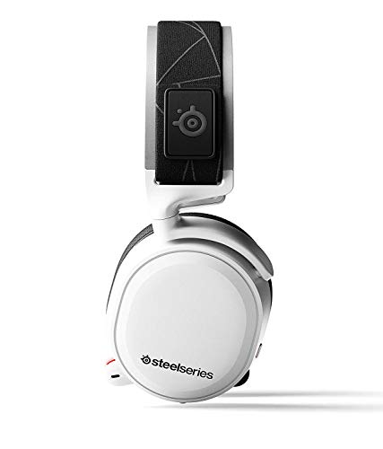 SteelSeries Arctis 7 [Legacy Edition], Drahtlos Gaming-Headset, DTS 7.1 Surround für PC, PC / Mac / PlayStation 4 / Android / iOS / VR, Farbe weiß Bild 5