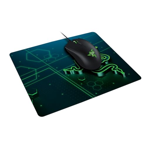 Razer Goliathus Mobile - Extra dünne weiche Gaming Maus-Matte für unterwegs (Kompaktes Mousepad mit reibungsfreier Stoff-Oberfläche, Gesteppter Rand, rutschfest, Abwischbar) Schwarz Bild 2