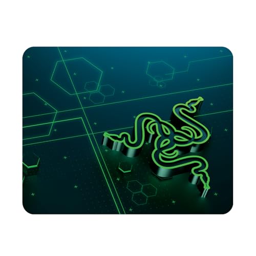 Razer Goliathus Mobile - Extra dünne weiche Gaming Maus-Matte für unterwegs (Kompaktes Mousepad mit reibungsfreier Stoff-Oberfläche, Gesteppter Rand, rutschfest, Abwischbar) Schwarz Bild 4