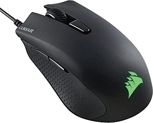 Corsair ch-9302011-na glefe RGB Gaming Maus, Hintergrundbeleuchtung LED, 16 000 DPI, optische schwarz 6,000 DPI Bild 4