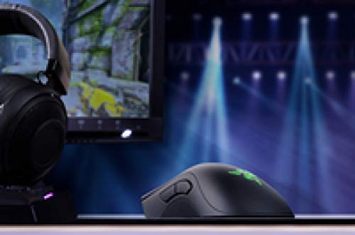 Razer DeathAdder Elite Gaming Mouse - Schwarz: 16.000 DPI optischer Sensor - Chroma RGB Beleuchtung - 7 programmierbare Tasten - Mechanische Schalter - Ergonomische Seitengriffe Bild 2