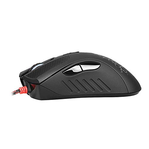 A90 - Optische Gaming-Maus mit Lichtschlag (LK) Optischer Schalter/Scroll - 8 programmierbare Tasten und erweiterte Makros - 4000 DPI Bild 3