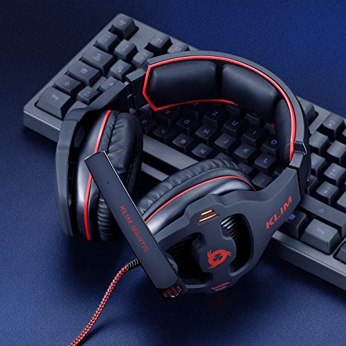 KLIM Mantis Gaming Headset - NEU - USB - Headset mit Mikrofon für PC, PS4, PS5, Nintendo Switch, Mac + 7.1 Surround Sound Noise Cancelling Gaming Kopfhörer - PS5 Headset Bild 3