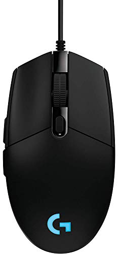 Logitech G203 Prodigy Gaming Maus, 8000 DPI Sensor, RGB-Beleuchtung, 6 Programmierbare Tasten, Benutzerdefinierte Spielprofile, Klassisches Design, Leichtgewicht, PC/Mac - Schwarz Bild 1