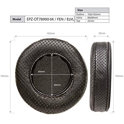 Dekoni Audio Elite Sheepskin Leather Ear Pads for Beyerdynamic DT Series Headhones Bild 4