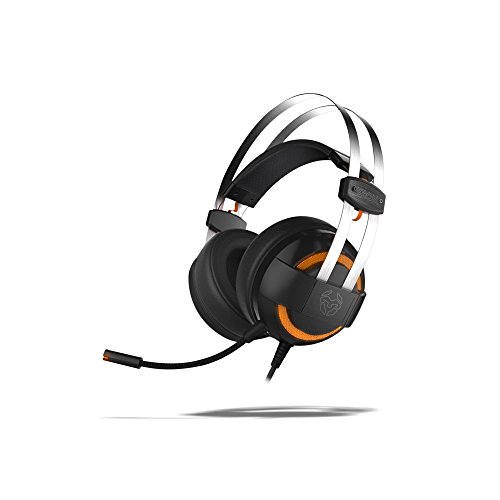 KROM KODE - Auriculares Gaming con micrófono, Sonido Envolvente 7.1, Altavoces 50mm, Diadema Ajustable, Micro Flexible, USB, Compatible PS4, PS5 y PC, Negro Bild 1