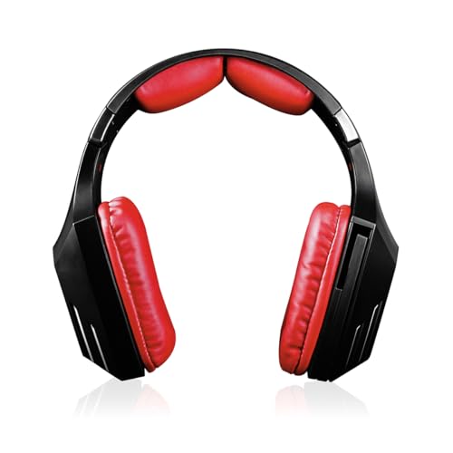 Modecom Volcano MC-831 Rage Gaming Headset mit Mikrofon & USB | Over-Ear Kopfhörer für PC & Laptop | Ergonomisches Design & Hoher | Kabelgebundenes Gamer Headset für Lange Sessions Bild 5