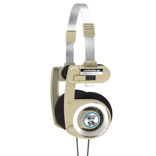 Koss Porta Pro Limited Edition Rhythm beige Kopfhörer mit Mikrofon, Lautstärkeregler, und Fernbedienung Bild 1