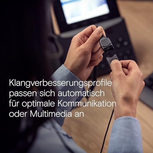 Sennheiser SC 668 Binaural Head-Band Black Headset – Headsets (Call Center/Office, Binaural, Head-Band, Black, Wired, 1 M) Bild 6