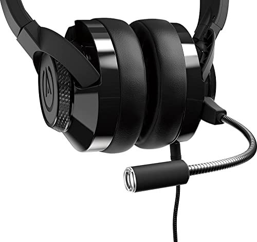 PowerA Fusion, Kabelgebundenes Gaming-Headset - Abnehmbares Mikrofon - Kompatibel mit PlayStation 4, Xbox (One, One X, One S, 360), Nintendo Switch, Mac-PC, Android, IOS – Schwarz Bild 4