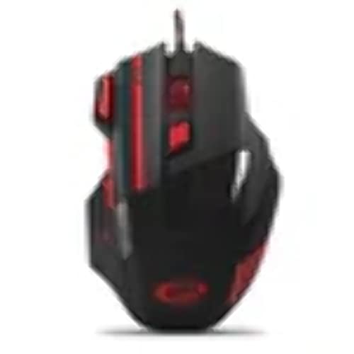 Esperanza it accesories - Esperanza EGM201R Wired 7D optische Gaming-Maus USB MX201 - Wolf - rot Bild 1