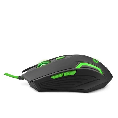 Esperanza EGM205 Fighter Scroll-Rad, PC-Maus, PC/Mac, 2-Wege, Gaming Produkt Bild 2