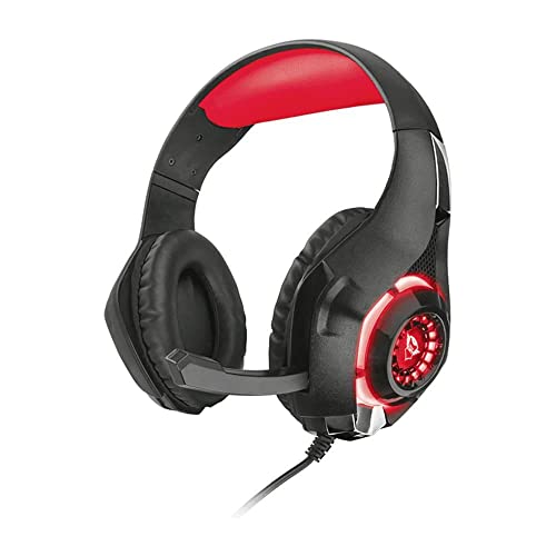 Trust GXT 313 Nero Gaming Headset / Kopfhörer (mit Mikrofon und LED-Beleuchtung, für PS4, Xbox One und PC) schwarz Bild 1