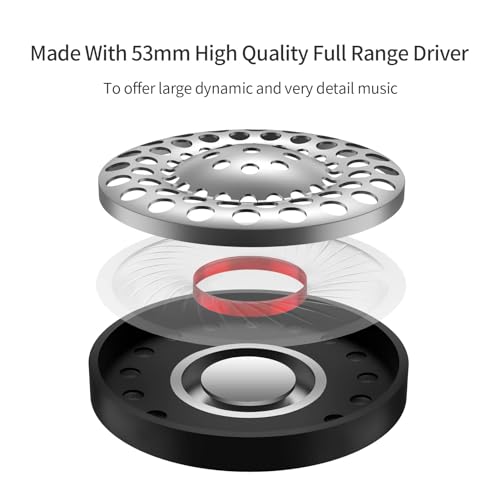SoundMAGIC HP151 Wired Over-Ear Headphones HiFi Stereo Audiophile Headphones Noise Isolating Foldable Headset with Detachable Cables Black Bild 2