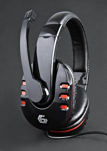 Gembird Gaming Headset mit Lautstärkeregler - Bequemes Over-Ear-Design, Einstellbares Mikrofon, Kompatibel mit PC, PS4, Xbox, Glossy Black Bild 4