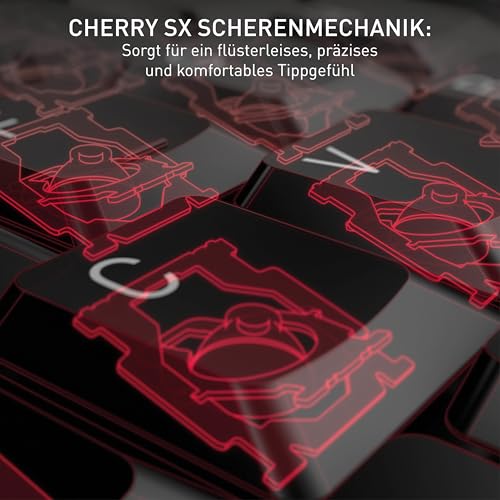 CHERRY B.Unlimited 3.0 - Wireless Tastatur+Maus - deutsches Layout - QWERTZ Tastatur - GS-Zulassung - Weiß Bild 3