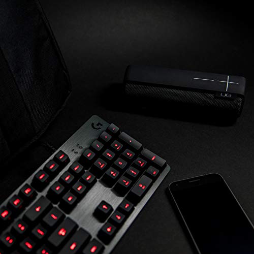 Logitech G413 Mechanische Gaming-Tastatur, Taktile Romer-G Switches, Gebürstetes Aluminiumgehäuse, Programmierbare F-Tasten, USB-Durchschleife, Belgisches AZERTY-Layout - Carbon/Schwarz Bild 3