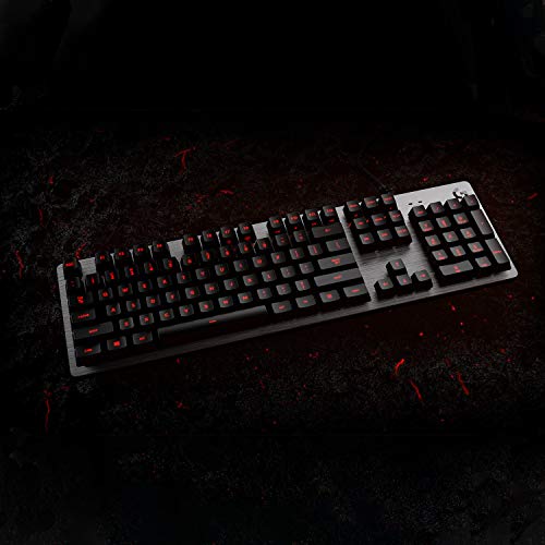 Logitech G413 Mechanische Gaming-Tastatur, Taktile Romer-G Switches, Gebürstetes Aluminiumgehäuse, Programmierbare F-Tasten, USB-Durchschleife, Belgisches AZERTY-Layout - Carbon/Schwarz Bild 4