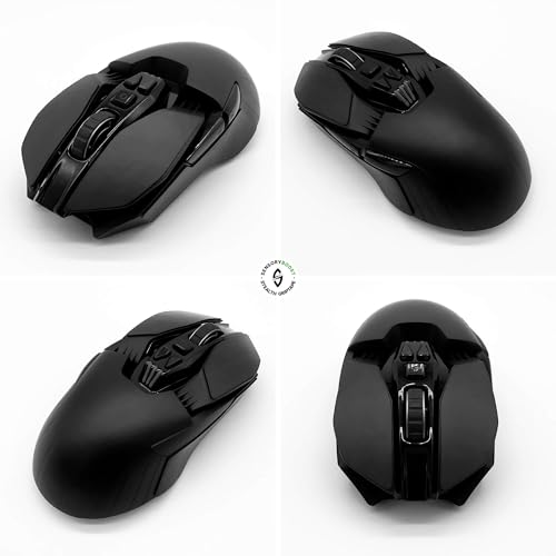 SensoryBoost Maus Grip Tape – kompatibel mit Logitech G903 (inkl. Zuschnitt-Pad) Schweißabsorbierend, extrem rutschfest & Ultradünn (0,5 mm) – Rückstandsfrei – Gaming Zubehör Bild 2
