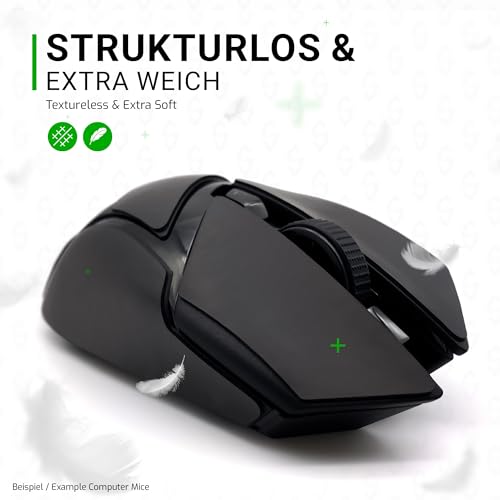 SensoryBoost Maus Grip Tape – kompatibel mit Logitech G502 (inkl. Zuschnitt-Pad) Schweißabsorbierend, extrem rutschfest & Ultradünn (0,5 mm) – Rückstandsfrei – Gaming Zubehör Bild 4