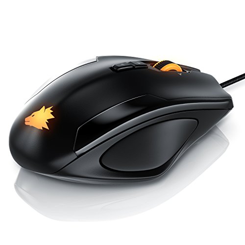 Titanwolf - Gaming Optical Mouse mit 12 programmierbare Tasten - Maus mit 10800 DPI Abtastrate - High Precision Polling-Rate bis 1000Hz - MMO Gaming Specialist Modell Bild 3