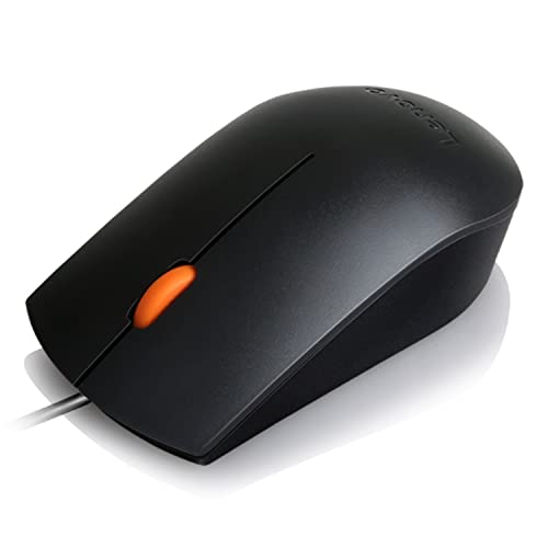 Lenovo GX30M39704 300 Maus (für 320 Touch-15, 320-14, 320-17, 520-22, 520-24, 520-27, 720-18, Legion Y520-15, V11) 0-15, Schwarz Bild 2