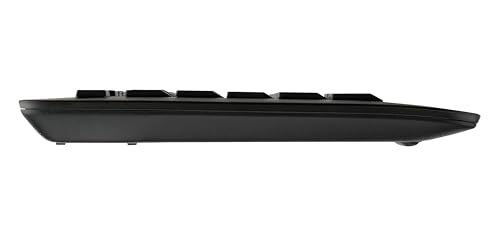 CHERRY DW 5100, Kabelloses Tastatur-Maus-Set, Deutsches Layout (QWERTZ), 2,4 GHz Funk, Plug & Play, Ergonomische Rechtshändermaus, Batteriebetrieben, Schwarz Bild 6
