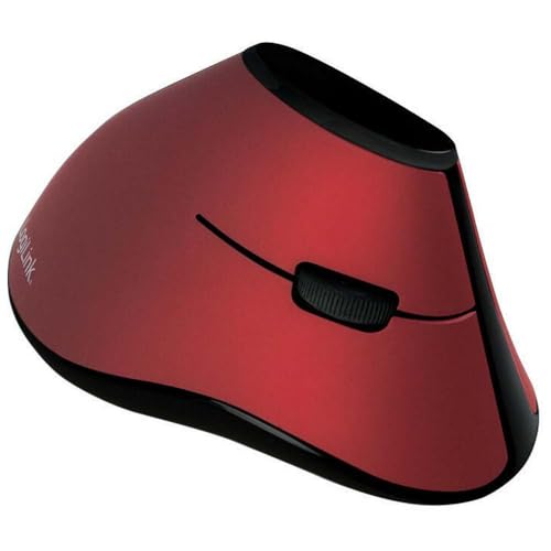 LogiLink ID0159 Ergonomische Vertical-Maus, Funk rot Bild 2