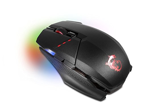 MSI S12-0401450-D22 Clutch GM70 Gaming Maus, schwarz Bild 7