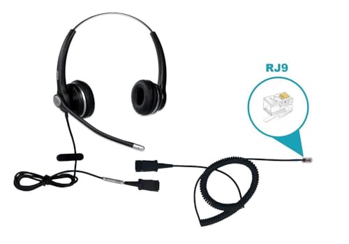 SNOM A100D Binaural Headset for all Snom desktop Telephones 3x0/D3x5/7x0/D7x5; 4342 Bild 2