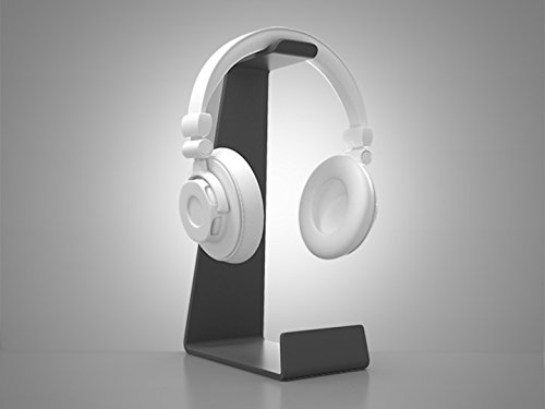 Multibrackets TableHeadset Schwarz Kopfhörerständer Tisch – Universeller Aluminium Headset Halter – Modernes und stabiles Design für Gaming und Büro. Bild 4