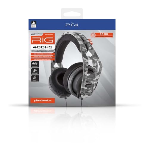 Plantronics NACON Rig 400HS, Gaming-Headset, Arctic CAMO Edition für PS4, uni Bild 1
