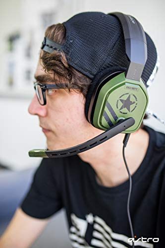 ASTRO Gaming A10 Gaming-Headset mit Kabel, Call of Duty Edition, Leicht & Robust, Audio, Dolby, 3,5mm Anschluss, Kompatibel mit Xbox Series X|S|One, PS5, PS4, PC, Mac - Schwarz/Grün Bild 6