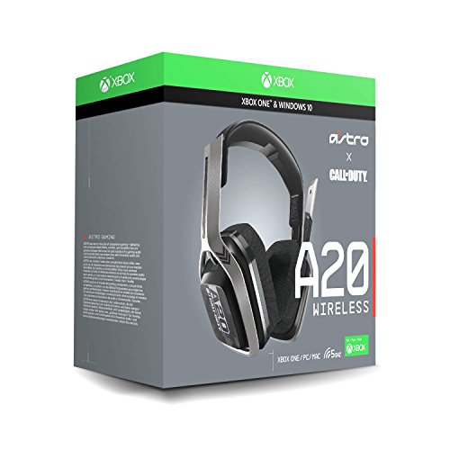 ASTRO Gaming A20 Wireless Gaming-Headset, Call of Duty Edition, ASTRO Audio, Dolby ATMOS, 15 Std. Batterielaufzeit, Robust, 5.8 GHz, für Xbox Series X|S|One, PC, Mac, Nintendo Switch - Schwarz/Silber Bild 6