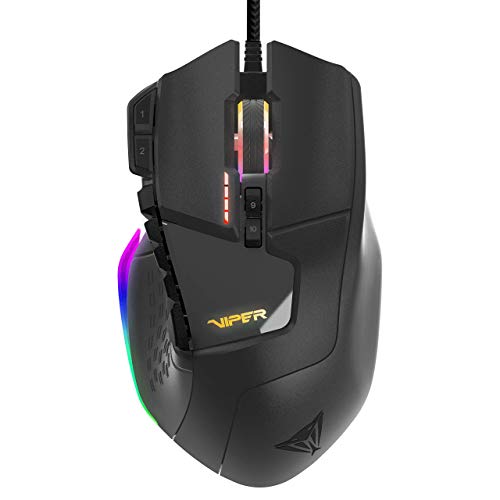 Patriot Viper Gaming V570 RGB Blackout Edition Pro Laser Maus Bis zu 12.000 DPI Bild 4