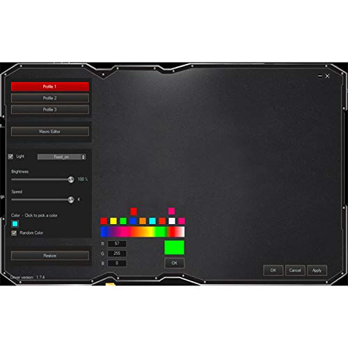 uRage Gaming-Maus Morph² evo. inkl. Gaming-Software, 2m Kabel, grau Bild 4