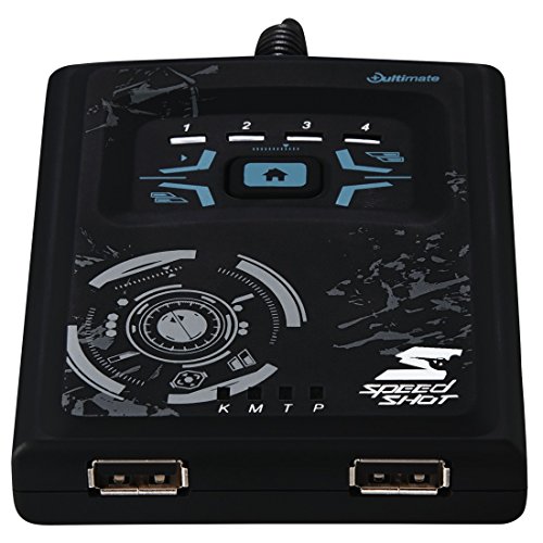 Hama Maus/Tastatur Konverter Speedshot Ultimate (geeignet für Xbox One X, PlayStation 4/SLIM/PRO, Xbox One, PlayStation 3, Xbox 360) schwarz/blau Bild 2