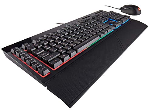 Corsair Gaming K55 + HARPOON RGB Gaming Tastatur und Maus Combo Bild 1
