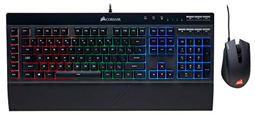 Corsair Gaming K55 + HARPOON RGB Gaming Tastatur und Maus Combo Bild 2