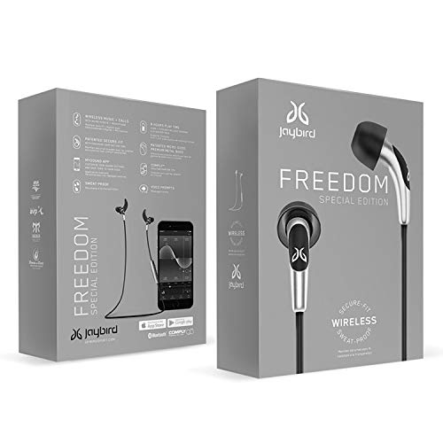 Jaybird Freedom Special Edition, Kabellose In-Ear Kopfhörer, Bluetooth, Schweißbeständig und Wasserabweisend, 8-Stunden Akkulaufzeit, iOS/Android - Schwarz Bild 7