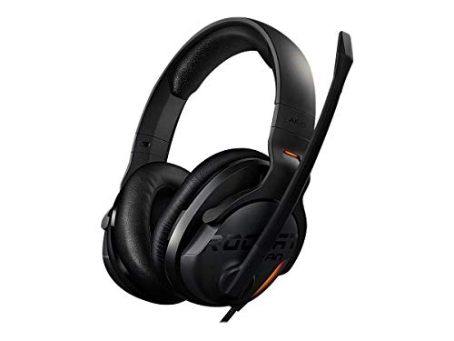 Roccat Khan Aimo 7.1 Surround Gaming Kopfhörer (Hi-Res Sound, USB, AIMO LED Beleuchtung, Real-Voice Mikrofon mit Mute-Funktion), schwarz Bild 1