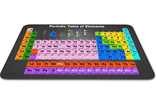 Periodensystem der Ele HD Maus Pad Anti-Rutsch Personalisierte Rechteck Gaming Maus Pads Größe: 24,1 x 19,3 cm Bild 3